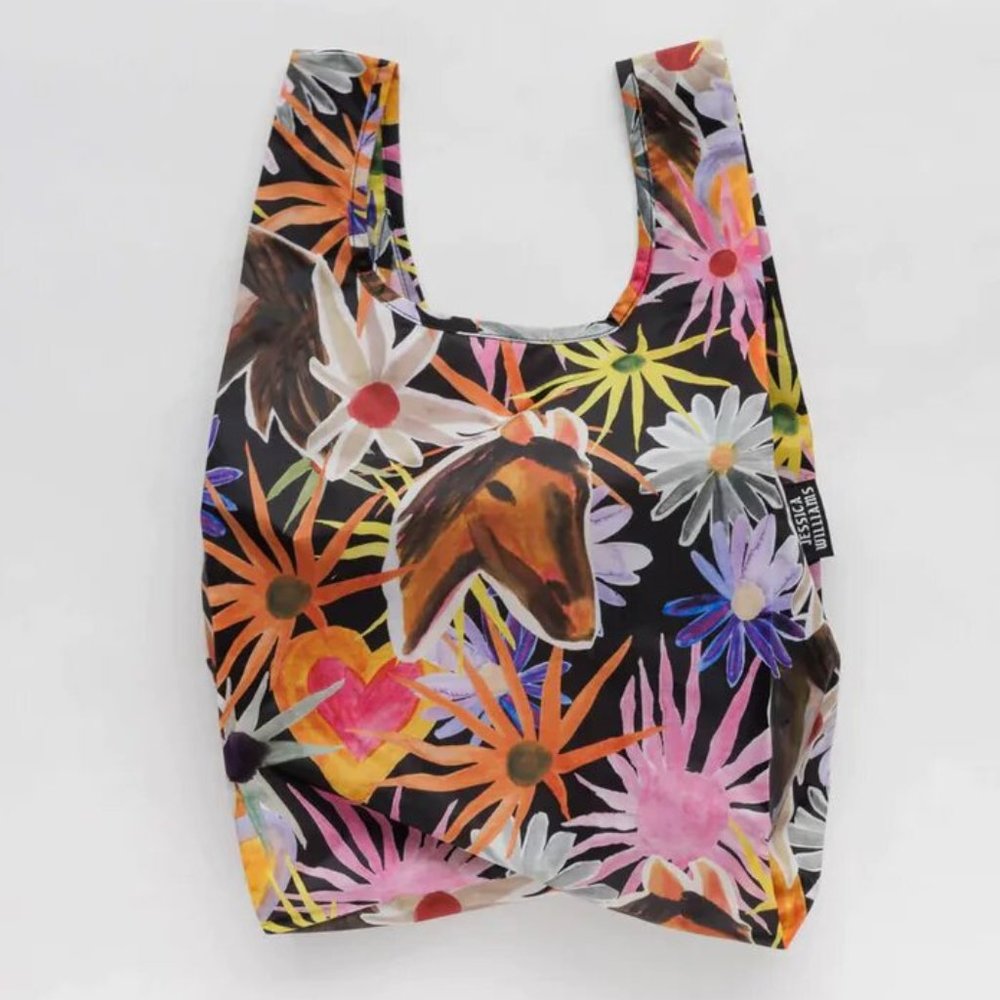 NWT Baby Baggu - Jessica Williams Horse Collage